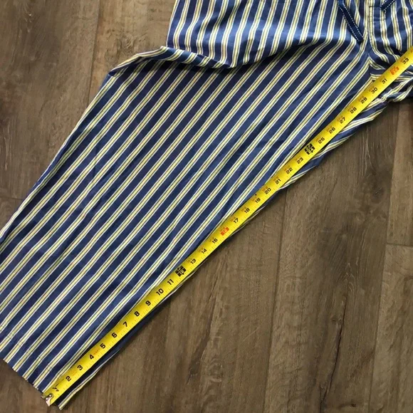 Worn once - STAFFORD 100% Cotton Men’s Sleep Pants / Pajama Bottoms - Picture 9 of 9